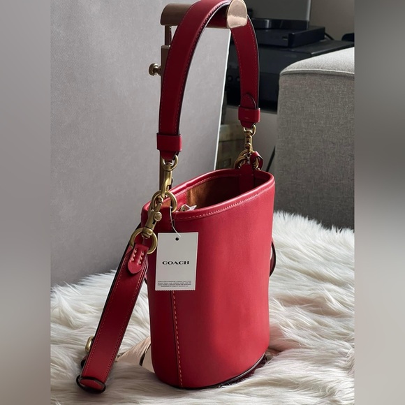 💰SOLD - CJ827 - Coach Dakota Bucket Bag 16 - Picture 3 of 12